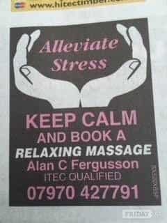 Man To Man.. ﻿this Is Not Just A Massage This Is A Alan Fergusson Massage  main image