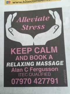 Man To Man.. ﻿this Is Not Just A Massage This Is A Alan Fergusson Massage  main image