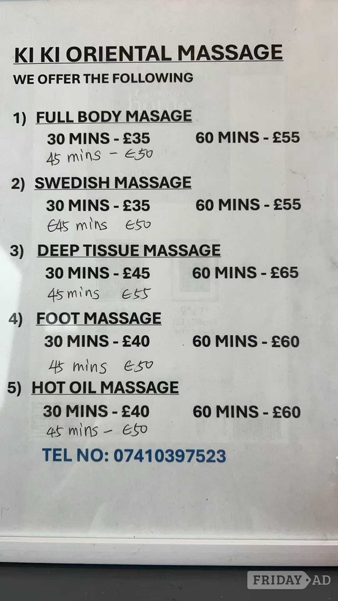 Oriental Massage At Wood Green , Harringay, Enfield,  Southgate, Finsbury Park  main image