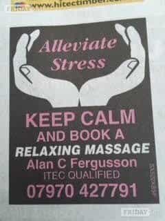 Man To Man.. ﻿this Is Not Just A Massage This Is A Alan Fergusson Massage  main image