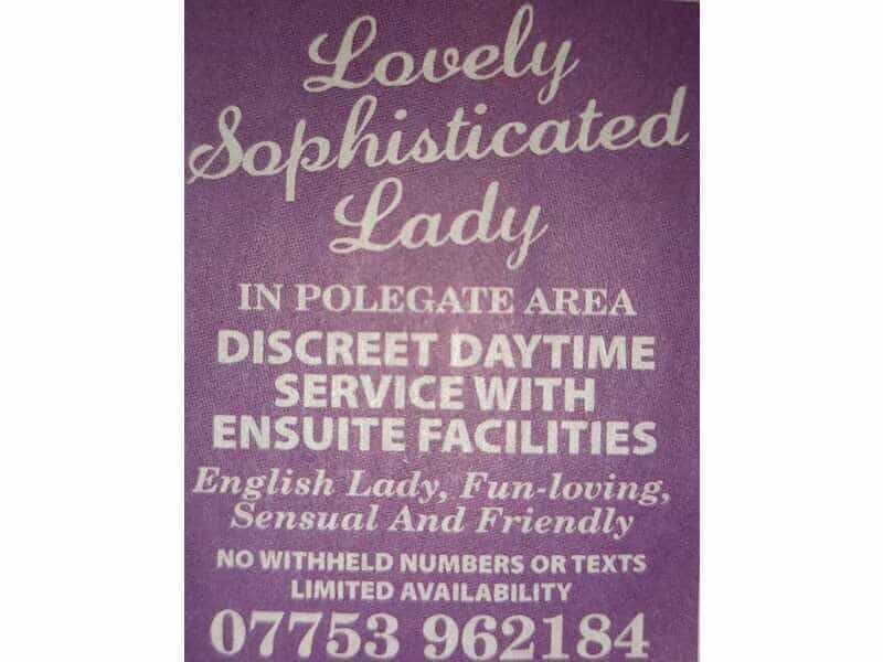 Lovely Sophisticated Lady In Polegate main image
