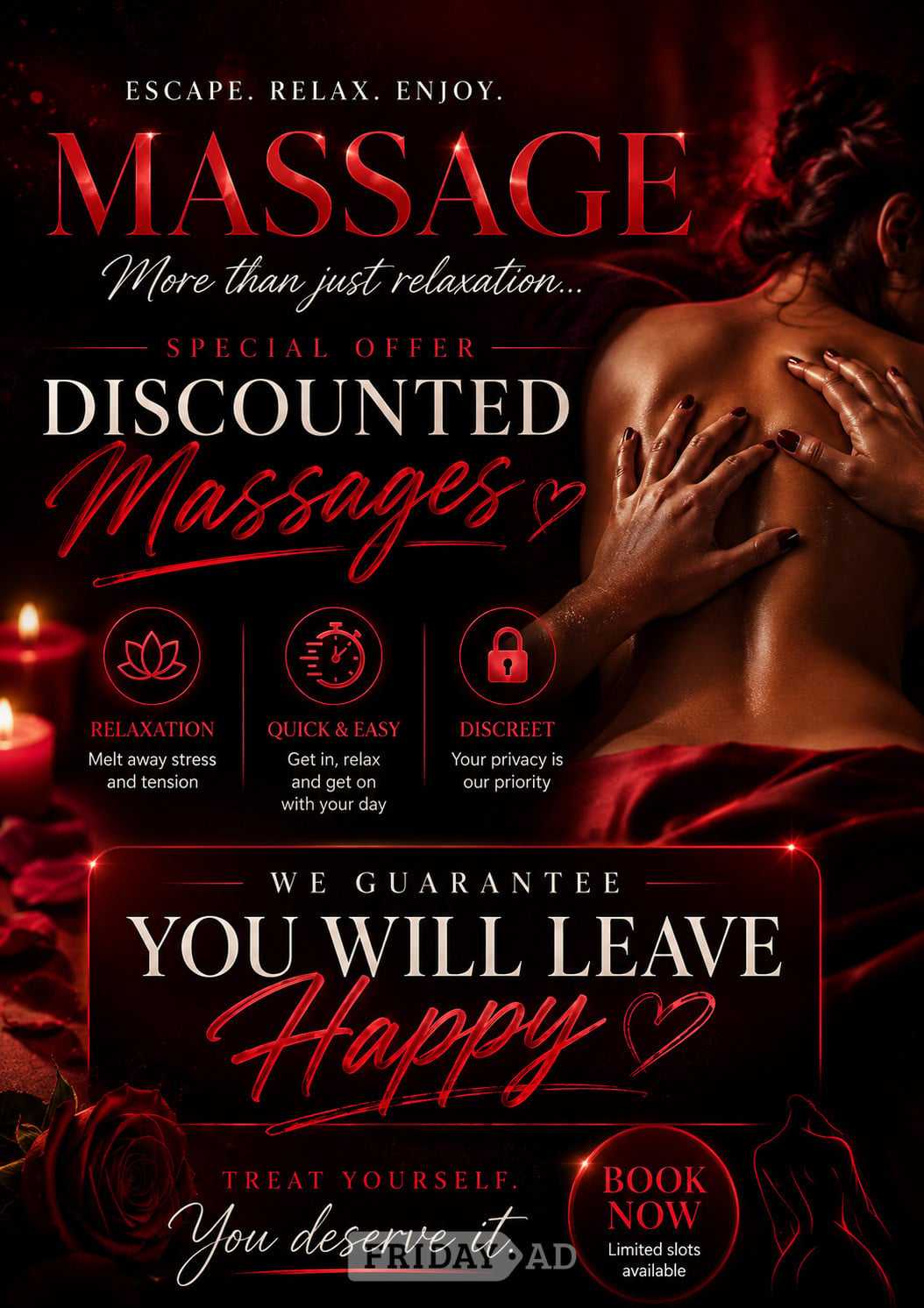 Discreet Massages With A Guaranteed Happy Ending main image