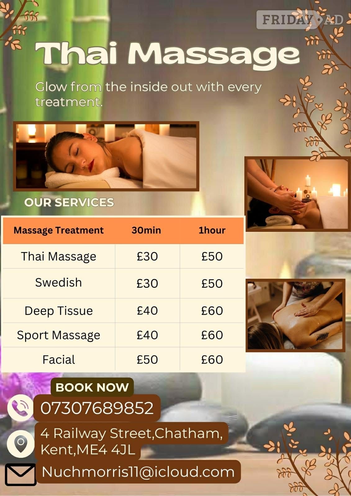 Thai massage Chatham  image