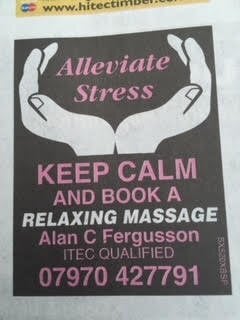 Man To Man.. ﻿this Is Not Just A Massage This Is A Alan Fergusson Massage  backdrop