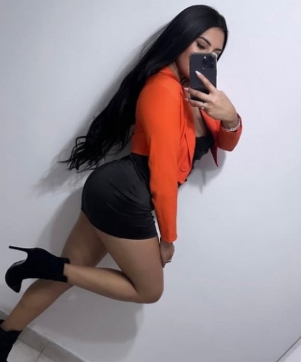 Busty latino brunette, waiting for you! image