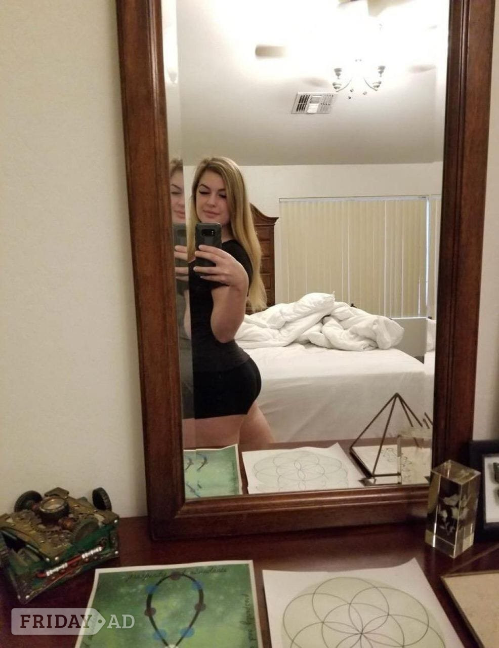 New blonde girl near you  image