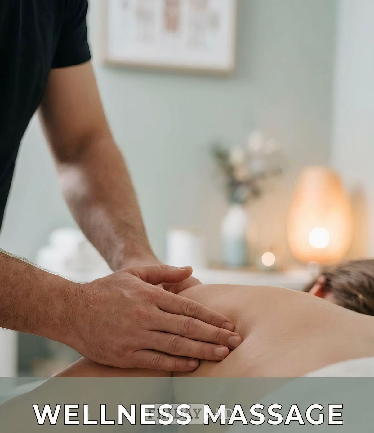 Male Masseuse Offering Smiles All Round For Ladies Only Massage Professionally backdrop