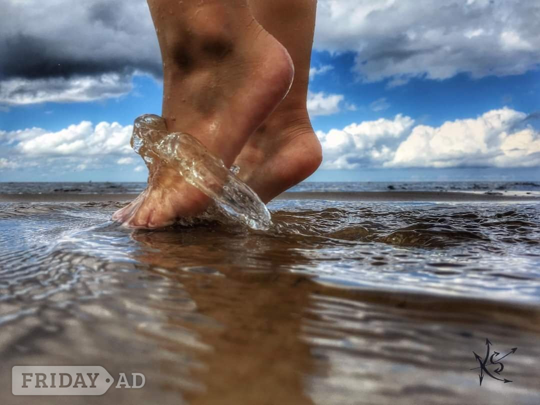 Beauty Of The Female Feet backdrop