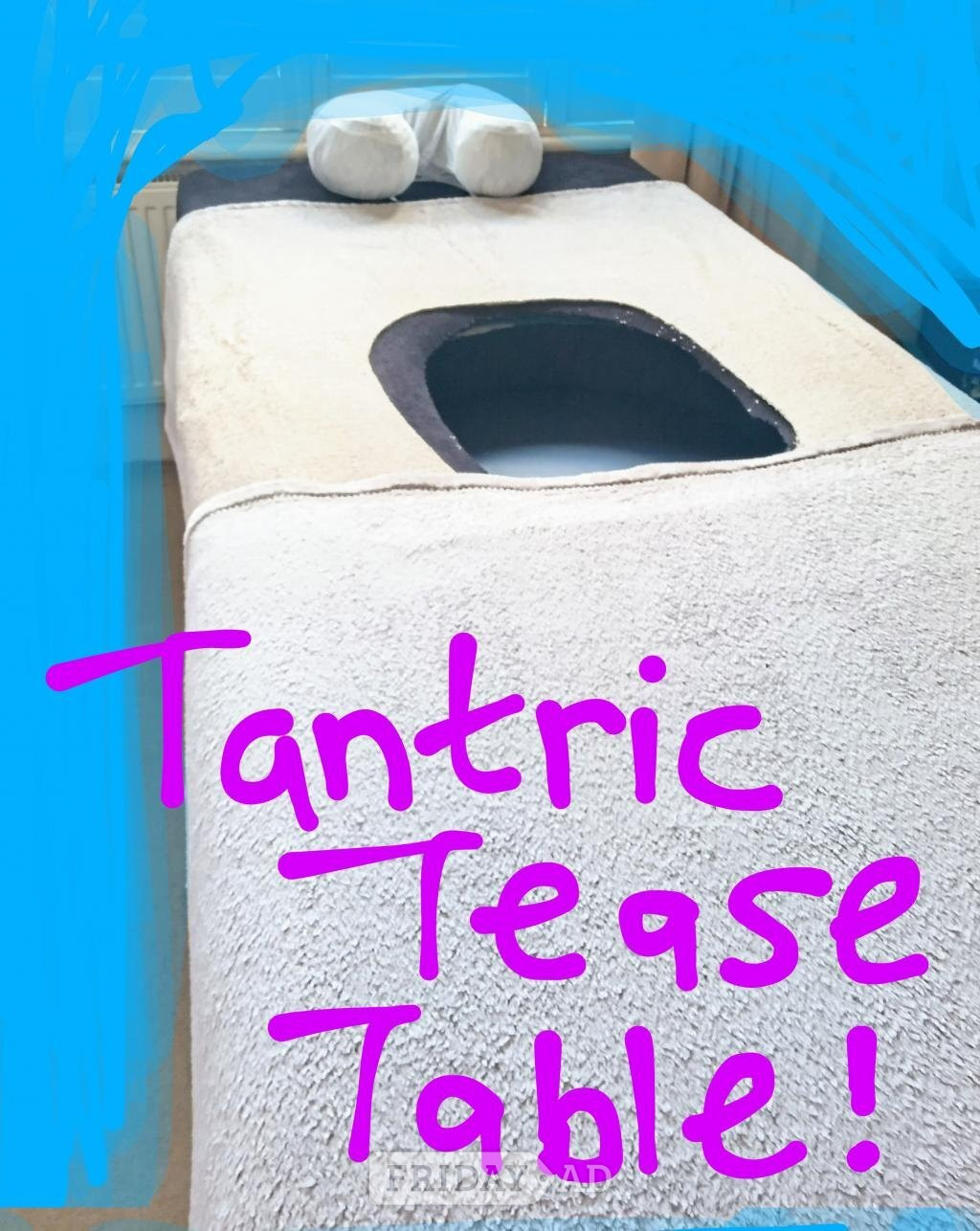 Middle Hole Massage Table Tantric Tease Sensual Massage image Middle Hole Massage Table Tantric Tease Sensual Massage image