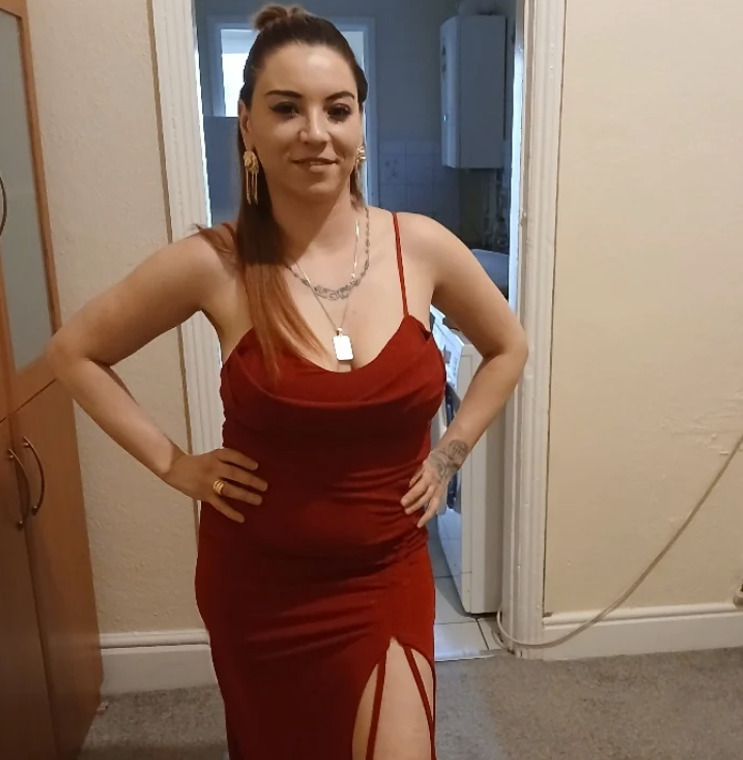 Abby, Your Sexy Party Girl, Ready To Pleasure You  backdrop