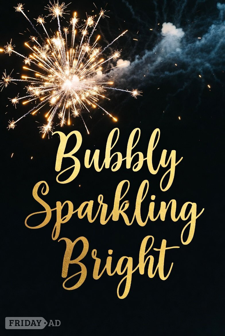 Bubbly Sparkling Bright  image