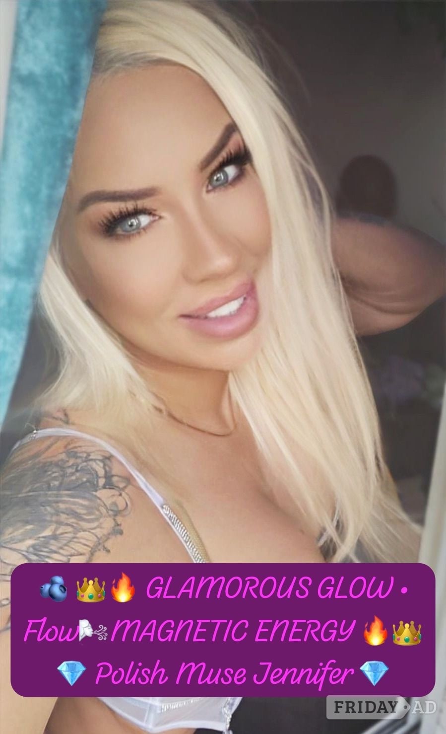🔥 Glamorous Glow • Magnetic Energy 🔥flow👑 💎 Polish Muse Jennifer Enter The Land Of Secret Desire 🔥 Anal Gfe Ow Fk🌶️ Big Fake Tits backdrop