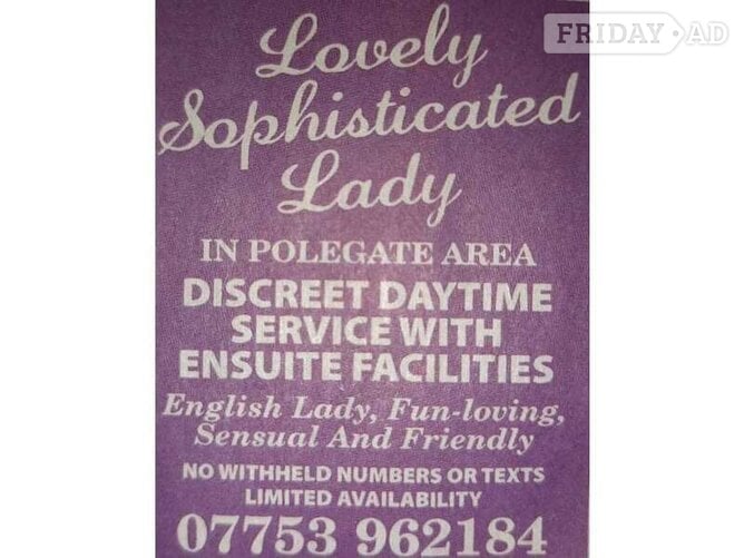 Lovely Sophisticated Lady in Polegate image Lovely Sophisticated Lady in Polegate image