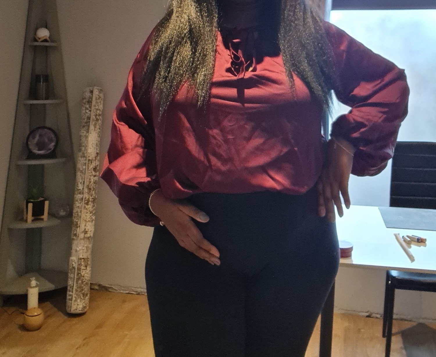 Beautiful Bbw Ebony  backdrop
